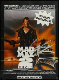 3d0049 MAD MAX 2: THE ROAD WARRIOR French 1p R1983 Mel Gibson returns as Mad Max, version integrale!