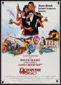 3d0415 OCTOPUSSY German 1983 sexy Maud Adams & Roger Moore as James Bond by Goozee