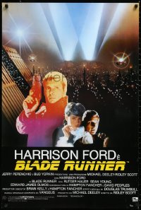 3d1557 BLADE RUNNER Italian 1sh 1982 Ridley Scott sci-fi classic, Harrison Ford, ultra rare!