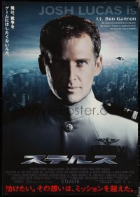 3d1215 STEALTH Japanese 29x41 2005 great completely different super close-up image of Josh Lucas!