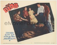 3d0737 BLOB LC #5 1958 young Steve McQueen, Aneta Corsaut & others where monster landed!
