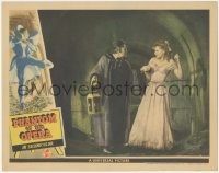 3d0989 PHANTOM OF THE OPERA signed LC 1943 by Susanna Foster, who's with Claude Rains in tunnel, rare!