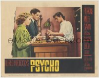 3d0992 PSYCHO LC #4 1960 Alfred Hitchcock, Vera Miles & John Gavin at Bates motel w/Anthony Perkins!