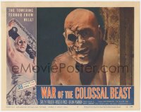 3d0896 WAR OF THE COLOSSAL BEAST LC #8 1958 best super close up of the towering terror from Hell!