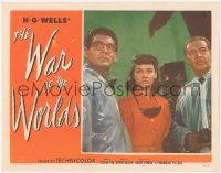3d0907 WAR OF THE WORLDS LC #7 1953 H.G. Wells classic, George Pal, Barry, Robinson & Tremayne!