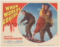3d0921 WHEN WORLDS COLLIDE LC #7 1951 George Pal classic, Barbara Rush & Derr embracing by Hanson!
