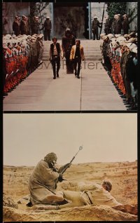 3d0369 STAR WARS 4 color 16x20 stills 1977 Luke, Leia, Han, Darth Vader, great images with mistake!