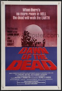 3d1688 DAWN OF THE DEAD South American 1979 Romero, no more room in HELL for the dead, Powers art!