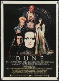 3d0276 DUNE linen Spanish 1985 David Lynch sci-fi epic, Kyle MacLachlan, Sting, Silvana Mangano!