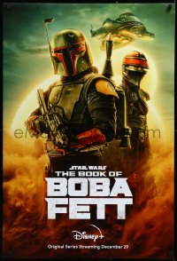 3d1633 BOOK OF BOBA FETT DS tv poster 2021 Star Wars, Walt Disney+, Morrison in title role with Wen!