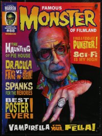 3d1675 FORREST J. ACKERMAN 18x24 special poster 2004 Famous Monsters of Filmland cover parody!