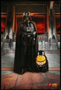 3d1645 REVENGE OF THE SITH 24x36 special poster 2005 Star Wars Episode III, Darth Vader with M&M guy!