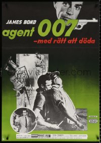 3d1686 DR. NO Swedish 1963 Sean Connery as James Bond 007, completely different & ultra-rare!