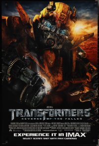 3d1499 TRANSFORMERS: REVENGE OF THE FALLEN IMAX DS 1sh 2009 Michael Bay directed!