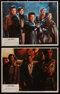 3d1134 STAR TREK III 8 LCs 1984 The Search for Spock, Leonard Nimoy & William Shatner, George Takei!