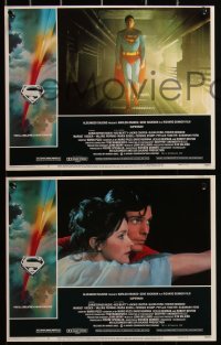 3d1138 SUPERMAN 8 LCs 1978 Christopher Reeve, Margot Kidder, Glenn Ford, Phyllis Thaxter, Cooper!