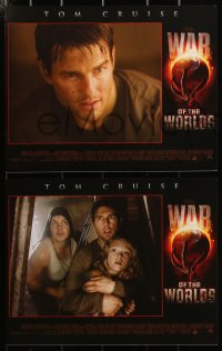 3d1150 WAR OF THE WORLDS 8 LCs 2005 remake directed by Steven Spielberg starring Tom Cruise!