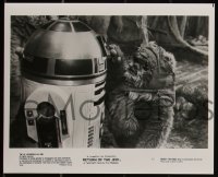 3d0454 RETURN OF THE JEDI presskit w/ 3 stills 1983 George Lucas classic, Introducing the Ewoks!
