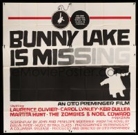 3f0169 BUNNY LAKE IS MISSING 6sh 1965 directed by Otto Preminger, cool Saul Bass artwork, rare!