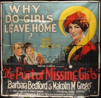 3f0005 PORT OF MISSING GIRLS 6sh 1928 why do girls leave home! who is to blame! ultra rare!
