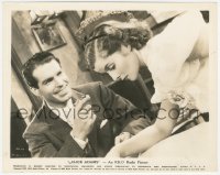 3f1569 ALICE ADAMS 8x10 still 1935 c/u of Fred MacMurray with cookie smiling at Katharine Hepburn!