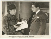 3f1571 AMAZING DR. CLITTERHOUSE 7.75x10.25 still 1938 BOTH Edward G. Robinson AND Humphrey Bogart!
