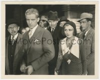 3f1584 CRIMINAL CODE 8x10 still 1931 great close up of Phillips Holmes & worried Mary Doran!