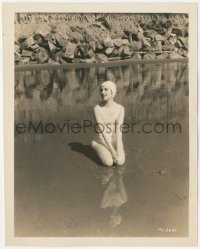 3f1587 DOROTHY JORDAN 8.25x10.25 still 1930 spending a day at the beach after making In Gay Madrid!