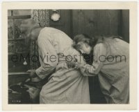 3f1649 ROMANCE OF HAPPY VALLEY 8x10 still 1919 D.W. Griffith, c/u of Lillian Gish behind man w/gun!