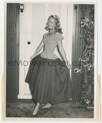 3f1665 TIPPI HEDREN 8x10 still 1950 19 years old modeling for Cole of California, photo by Hanson!