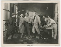 3f1671 WHITE MICE 8x10 still 1926 Jacqueline Logan protects William Powell from man with gun, rare!