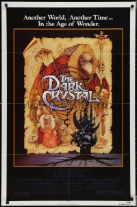 3f0949 DARK CRYSTAL 1sh 1982 Jim Henson & Frank Oz, incredible Richard Amsel fantasy art!