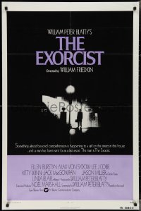 3f0969 EXORCIST int'l 1sh 1974 William Friedkin horror classic, William Peter Blatty!