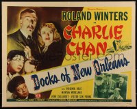3f0032 DOCKS OF NEW ORLEANS 1/2sh 1948 Roland Winters as Charlie Chan, Mantan Moreland, Sen Yung!