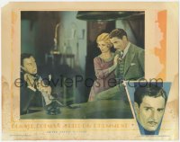 3f0676 BULLDOG DRUMMOND LC 1929 Joan Bennett & detective Ronald Colman by Montagu Love, very rare!