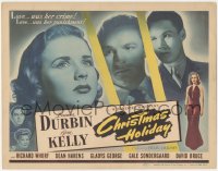 3f0645 CHRISTMAS HOLIDAY TC 1944 Deanna Durbin, Gene Kelly, from W. Somerset Maugham story!
