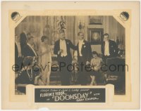 3f0691 DOOMSDAY LC 1928 pretty Florence Vidor & ladies with men wearing tuxedos at party, rare!