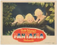 3f0695 FANTASIA LC 1942 Walt Disney, great image of three Cherubs in the Pastoral Symphony segment!