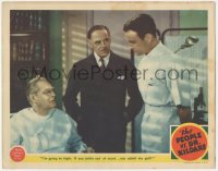 3f0764 PEOPLE VS. DR. KILDARE LC 1941 Lionel Barrymore tells Lew Ayres he refuses to settle case!