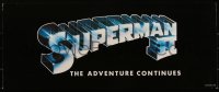 3f0094 SUPERMAN II 3 English from 12x30 to 20x30 stills 1981 Christopher Reeve, Stamp, Hackman, Kidder!