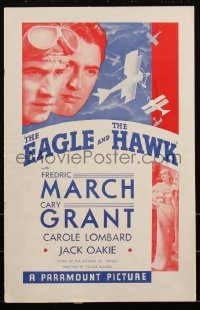 3f0296 EAGLE & THE HAWK pressbook 1933 Cary Grant, Fredric March, Carole Lombard, ultra rare!