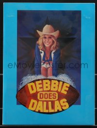 3f0456 DEBBIE DOES DALLAS presskit 1978 Bambi Woods & sexy Texas Cowgirls, contains NO stills, rare!