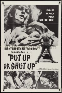 3f1089 PUT OUT OR SHUT UP 1sh 1958 Sabaleros, Positions of Love, Isabel Sarli, sexy images!