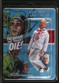 3f0137 BRAIN THAT WOULDN'T DIE #47/60 action figure 2017 closet monster and Jan in the Pan!