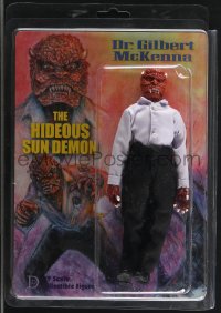 3f0163 HIDEOUS SUN DEMON action figure 2010s Robert Clarke as the monster, Ron Gearing art!