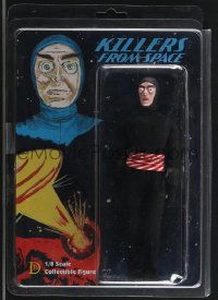 3f0148 KILLERS FROM SPACE #27/50 action figure 2010s bulb-eyed men invade Earth from flying saucers!
