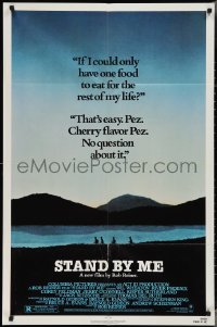 3f1125 STAND BY ME 1sh 1986 Phoenix, Feldman, O'Connell, Wheaton, Sutherland, cherry Pez, rated!