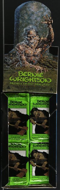 3f0098 BERNIE WRIGHTSON trading card box 1993 all with great art by the Master of Macabre, 360 cards