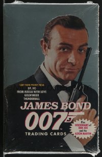 3f0101 JAMES BOND trading card box 1993 great image of Sean Connery as spy 007, Eclipse, 432 cards!