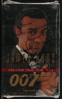 3f0103 JAMES BOND trading card box 1996 Sean Connery as spy 007, Volume One: the '60s, 252 cards!